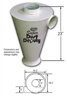 Super Dust Deputy 5"  Stahl