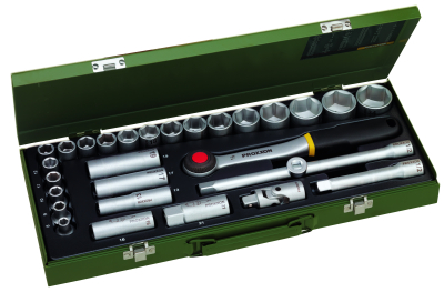 Socket set with 1/2"