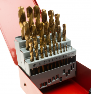 HSS Titanium Drill Set 25-pc. 1 ... 13 mm