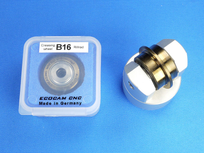 B16 Creasing wheel for cardboard 4 pt