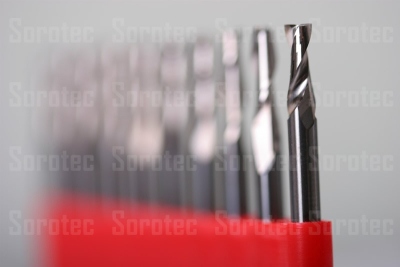 End Mill Double-Flute (Flat) Ø 2 mm downcut