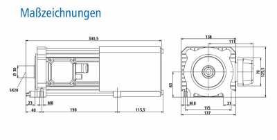 HF-Spindel ISEL 2,2 kW | SK20 | 20.000 1/min | 3 x 230 V | iSA2200