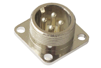 Socket for HF-Spindle. 4-pin