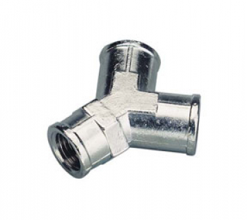 Y-piece 1/2" female thread