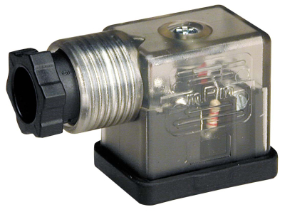 Gerätesteckdose mit LED und Varistor