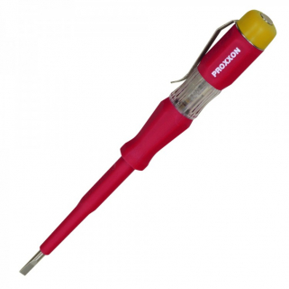 Voltage tester according to VDE 0680, blade 0.5 x 3.0 mm