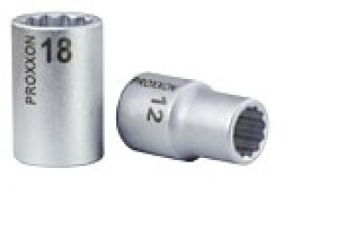 1/2"-Vielzahn-Steckschlüsseleinsatz 12-kant. - 21 mm