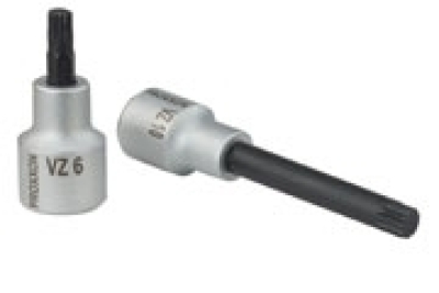1/2"-Vielzahn-Einsatz VZ 10,  55 mm lang