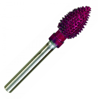 Rasp with metal needles, cone 8 x 12 mm