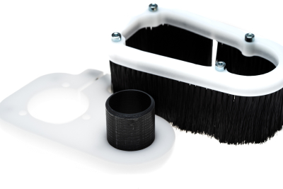 Suction shoe PRO for 43 mm holder, magnetic detachable brushes 