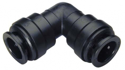 Angle Push Connector for hose 15 mm