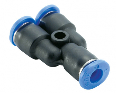 Y-connector Mini-Series for hose 4 mm