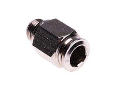 straight screw-in Fitting 1/4" for hose Ø 6 mm