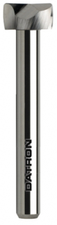 Datron Zweischneider, Eckenradius, abgesetzt Ø 6 mm