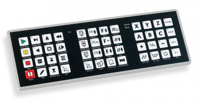 CNC keyboard with 48 keys