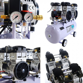 Silent-Kompressor 3000 W / 65 L / 65 dB
