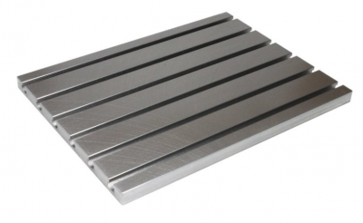 Steel T-slot plate 2020