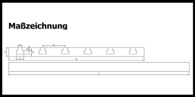 Stahl T-Nutenplatte 4020