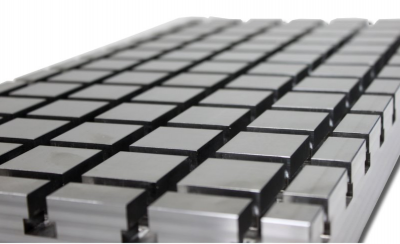 Steel T-slot plate "X Block" 8050