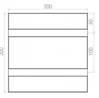 Steel T-slot plate "Big Block" 7020