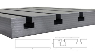 Steel T-slot plate "Big Block" 9020