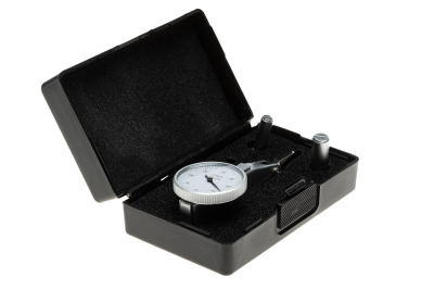 Fühlhebelmessgerät, horizontal, Ablesung 0,01 mm