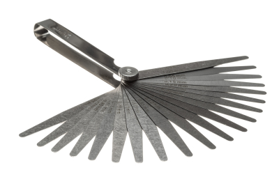 Präzisions-Fühlerlehren, 0,05 ... 1,0 mm, konisch (12,7 mm breit)