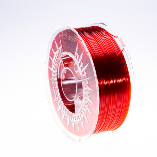 Filament PETG Transparent Rot 1,75 mm