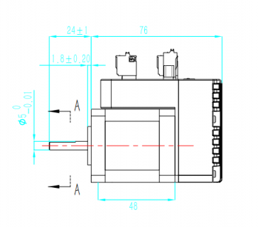 [NEMA 17] JMC Closed Loop Integrated Stepper Motor - 0.48 Nm