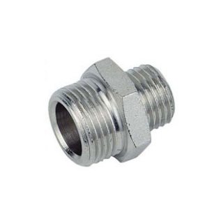 Double nipple R 3/4" - R 1/2" reducing