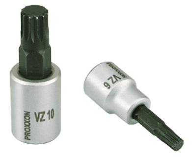 3/8'' - Spline socket bit VZ 5, 50 mm