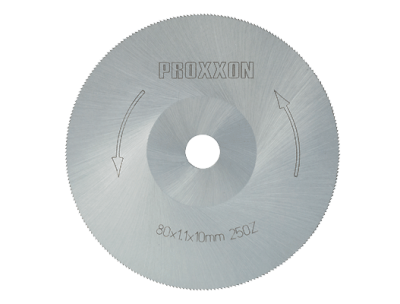 Circular saw blade made of high-alloy special steel (HSS)