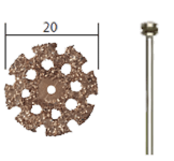 Tungsten carbide cutting disc