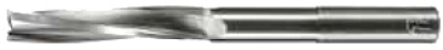 FIRSTATTEC Schaftfräser 3-Schneider Ø 8 mm Freischliff, Schaumstoff