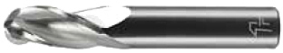 FIRSTATTEC Vollradiusfräser 3-Schneider Ø 8 mm Radius 4 mm