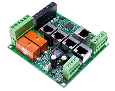 Interfaceplatine NetBob 1e mit Netzwerk-Schnittstelle