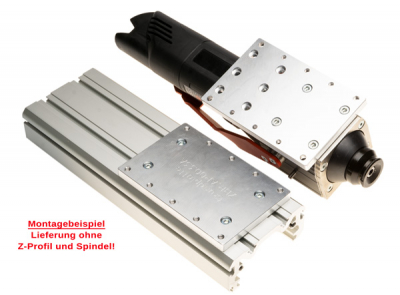 HOBBY-Line adapter plate set for Mafell WS / AMB FME-U / FME-W / TM HF Motor 0,4|0,6 KW