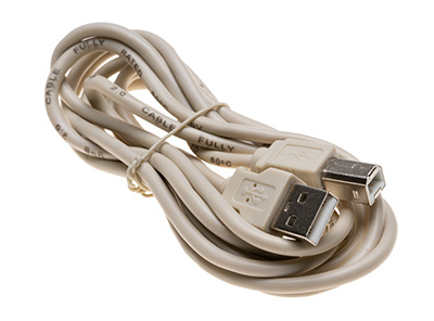 USB cable A-Connector to B-Connector