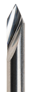 Solid carbide 90° Engraver Ø 3 mm with Ø 0.2 mm cutting point