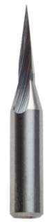 Solid carbide V-Router Bit 15° Uni Z1 Ø 6 x 0.2 mm