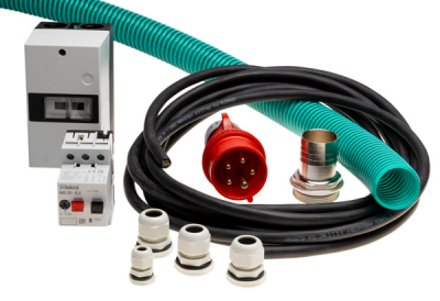 Connection kit for side channel blower 2.2 kW, 400 V, 1.1/2"