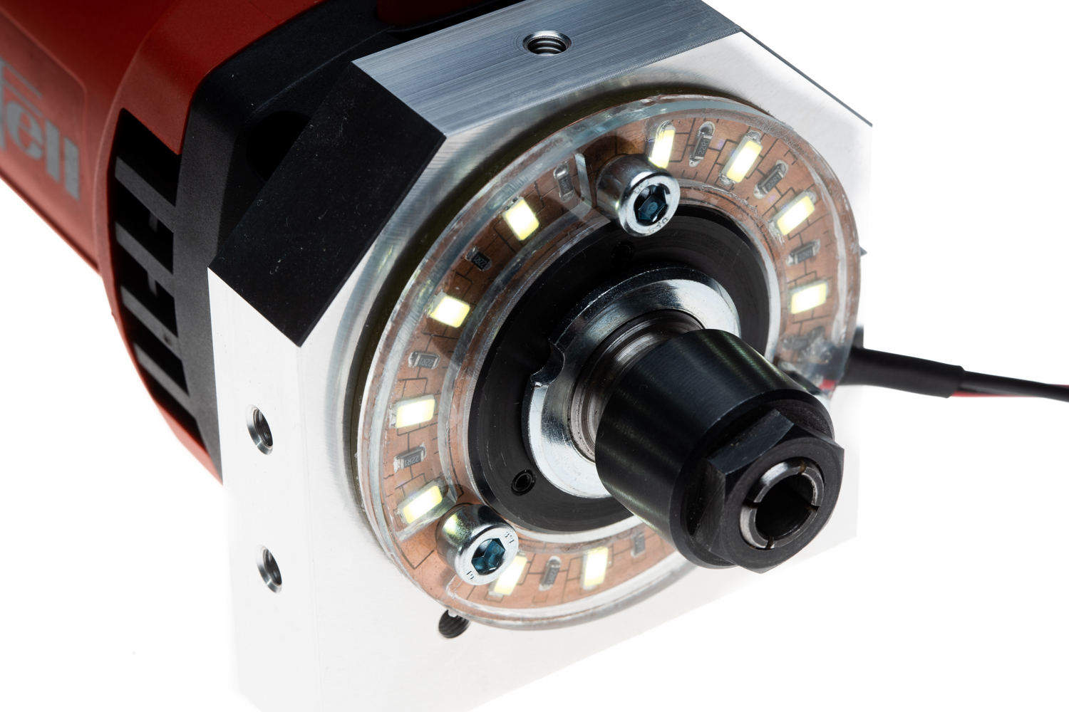 Maschinenleuchte 43 mm Spindle Light LED-Ring Fräsmotor-/Spindel-Beleuchtung 