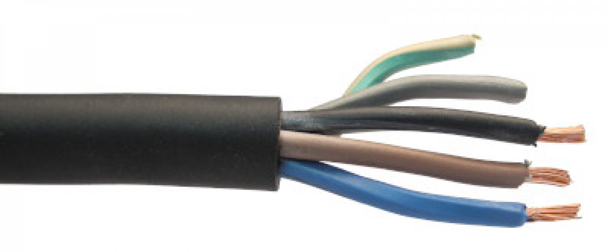 Gummischlauchleitung 5 x 2,5 mm²