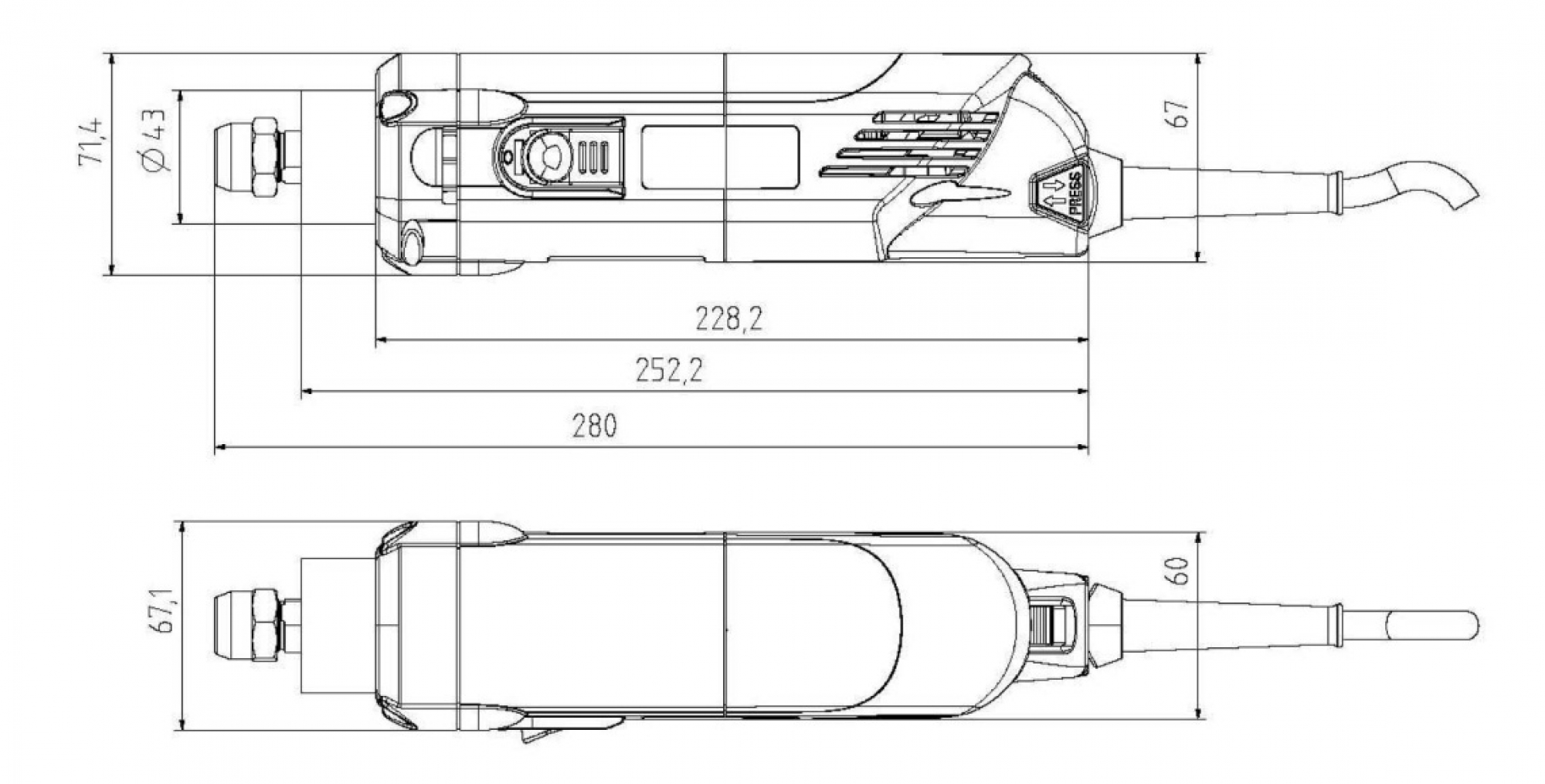AMB FME-P 1400 ER20 DI