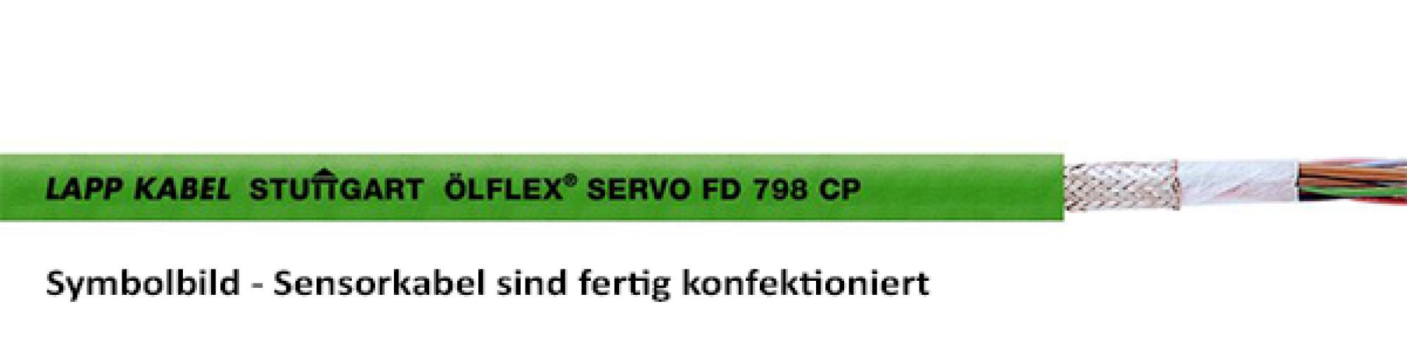 Sensor cable for Spinogy HF spindles - 6 m