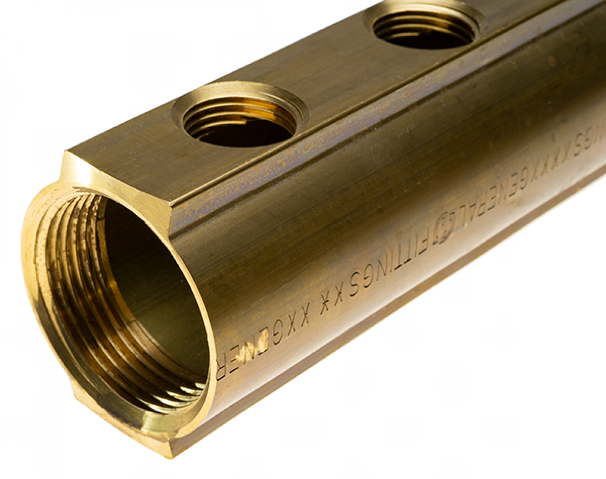 1 1/4" Verteiler mit 4 x 1/2" Anschlüssen
