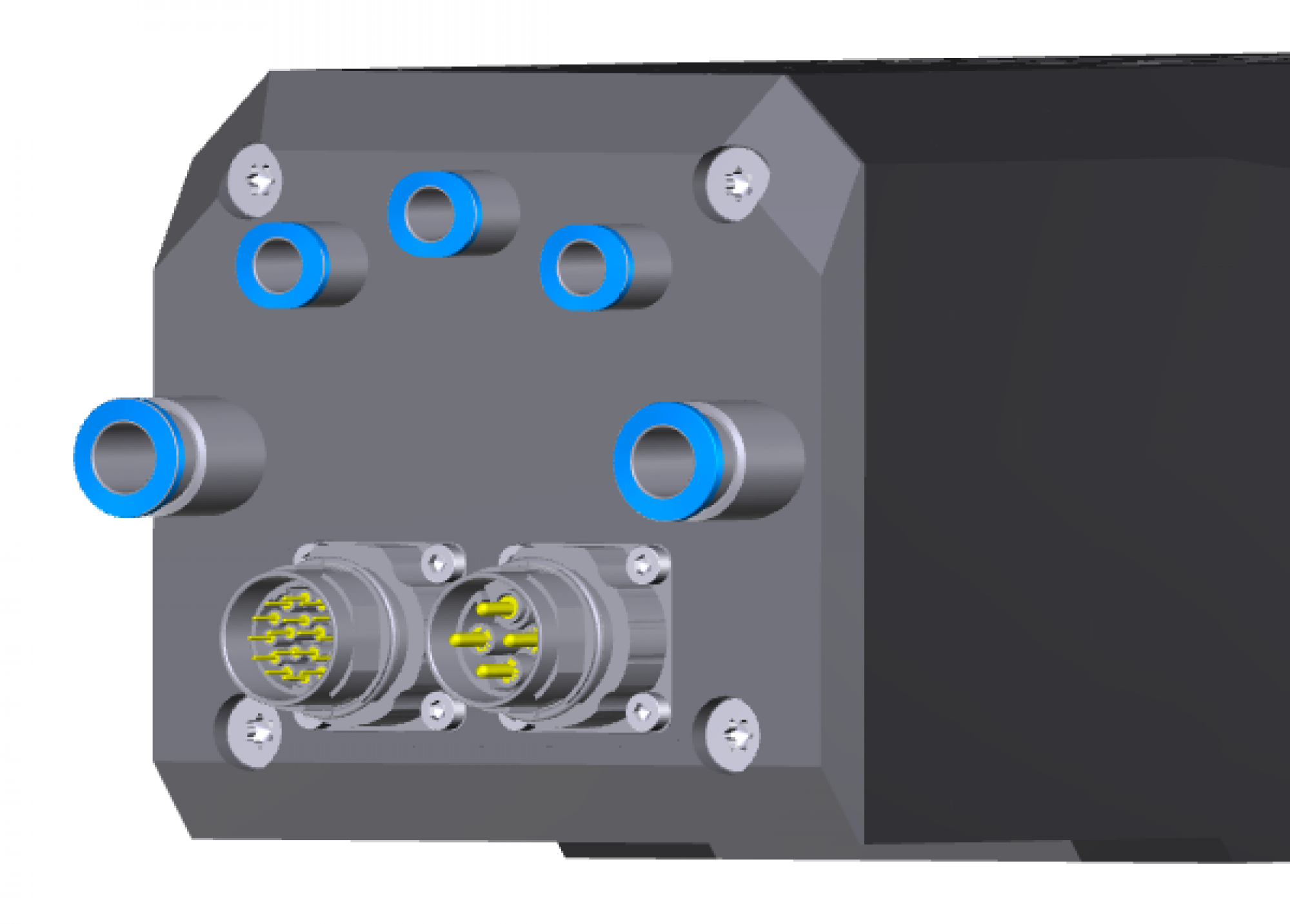 HF-Werkzeugwechselspindel Spinogy 2,2 kW 4-Pol | Wasserkühlung | SK20 | 30.000 U/min | 230 V