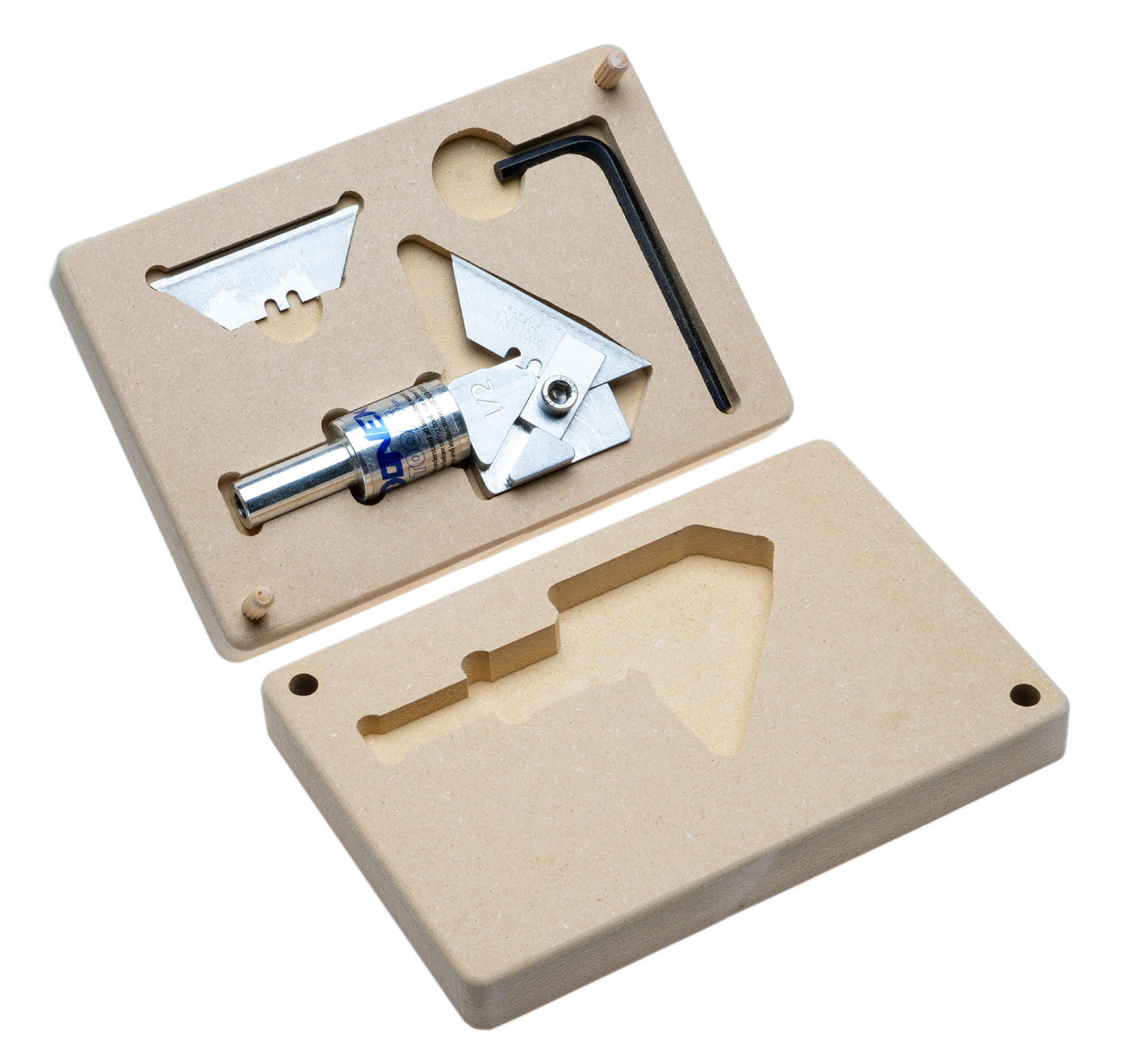 Trapezklingen-Schleppmesser 1/2"