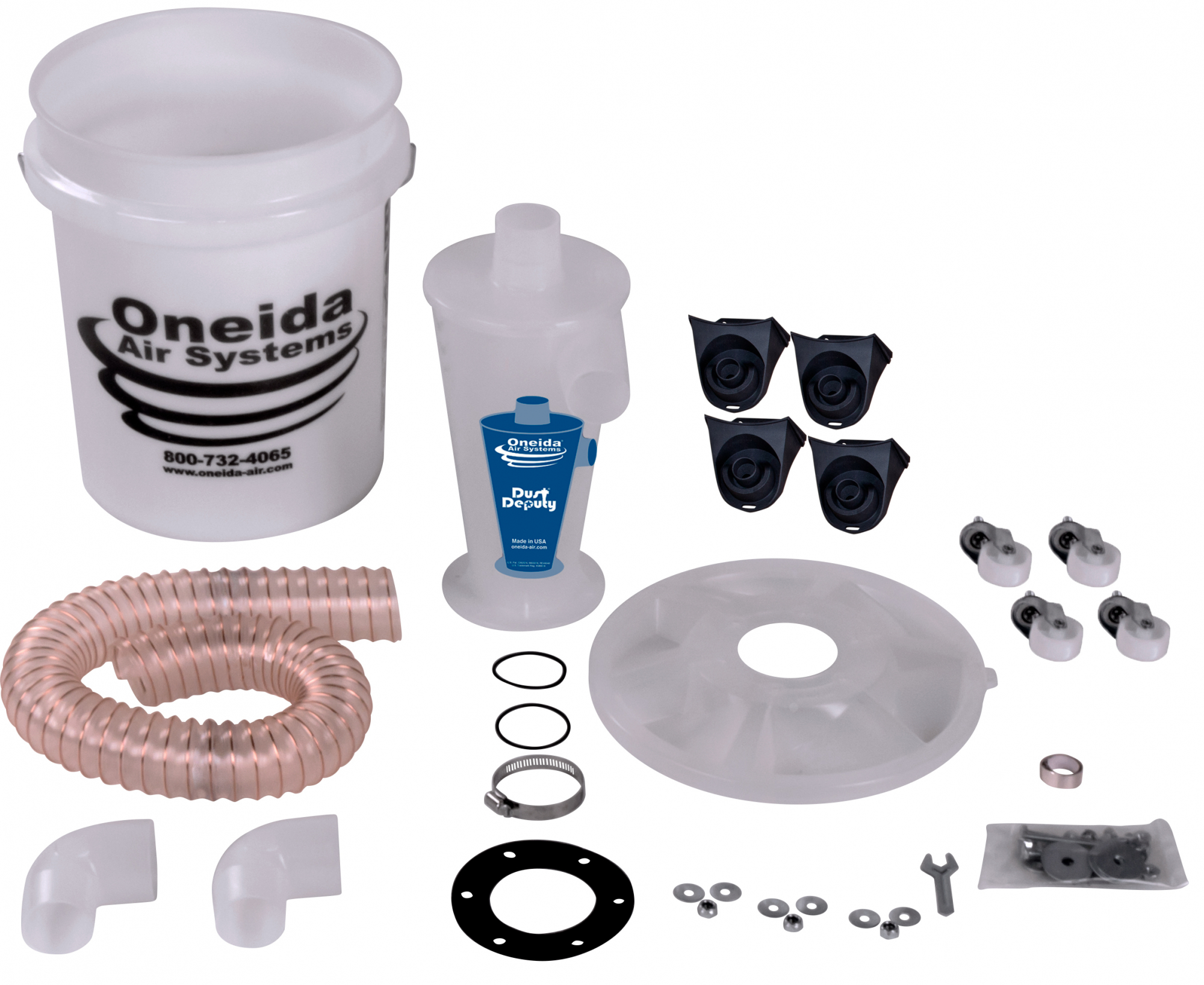 Dust Deputy 2" Deluxe Cyclone Separator Kit