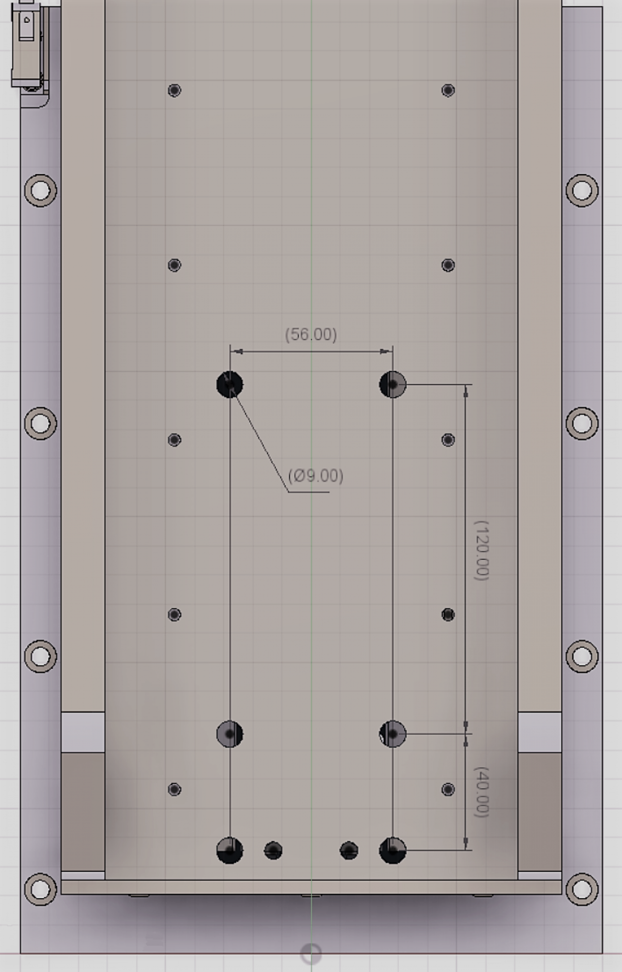 Bausatz Z-Achse 220 mm (zwei Schienen)
